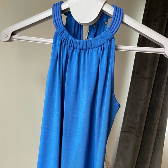 SUMMER TOP Holt Renfrew Elie Tahari blue top - Picture 1 of 7